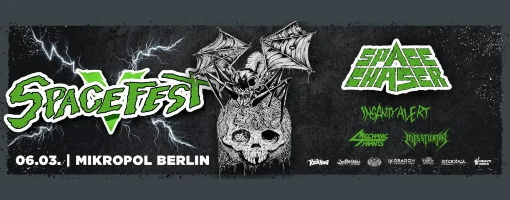 Space Chaser presents: Space Fest V at Mikropol Berlin. March 2026