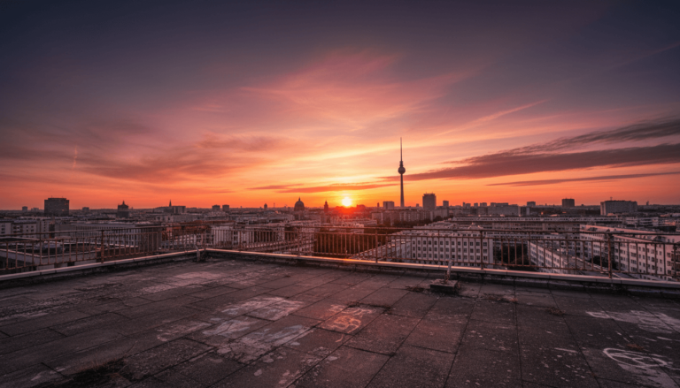 Rooftop Echoes: A Sunset Tour of Berlin’s Abandoned Heights